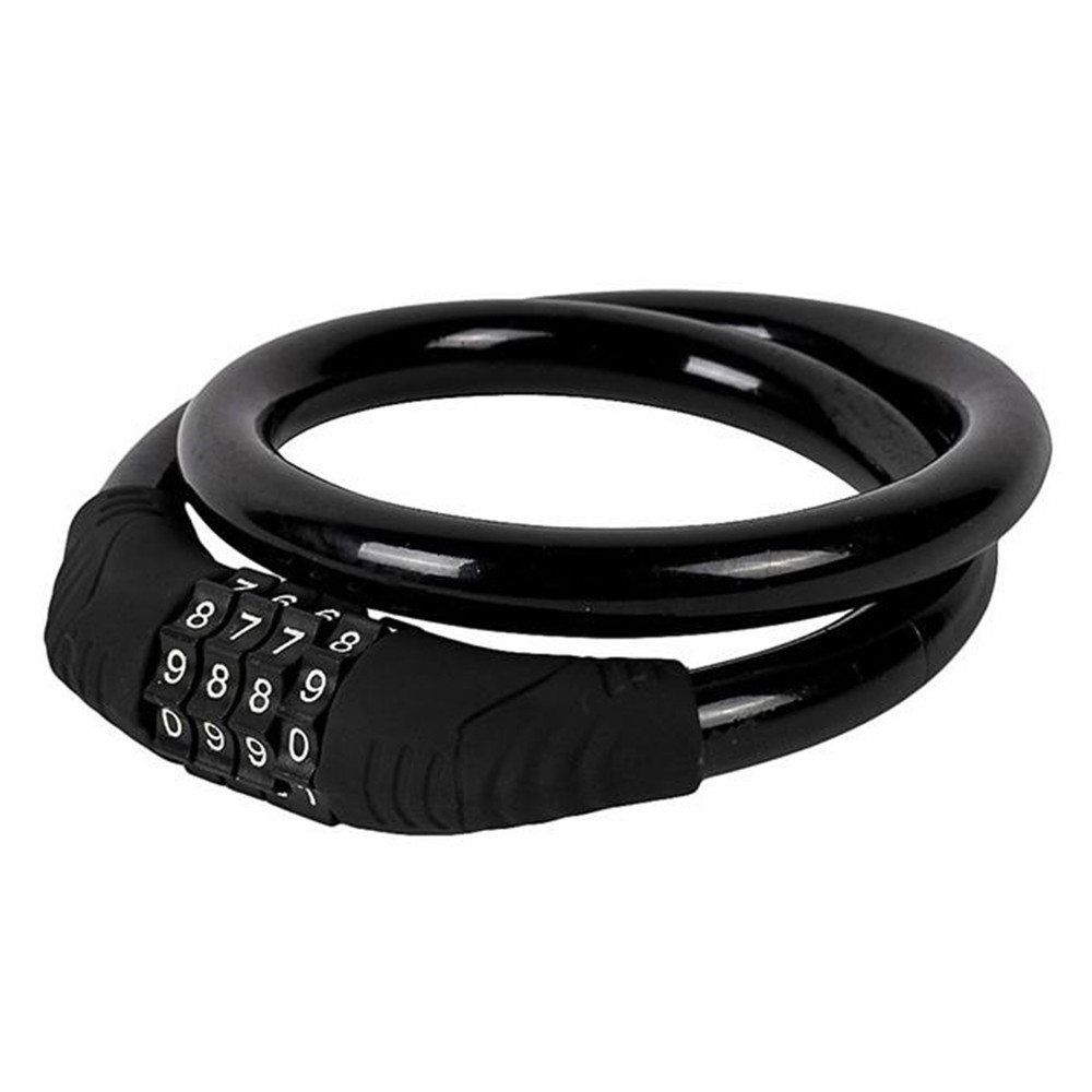 Bike Lock Anti-Theft Combination Number Code Bicycle Lock Steel Cable Chain Security Safety Lock