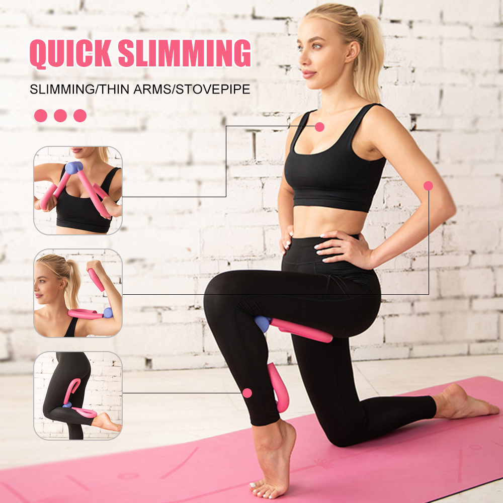 New Leg Muscle Thin Stovepipe Clip Slim Leg Fitness Gym Thigh Master Arm Chest Waist Trainer