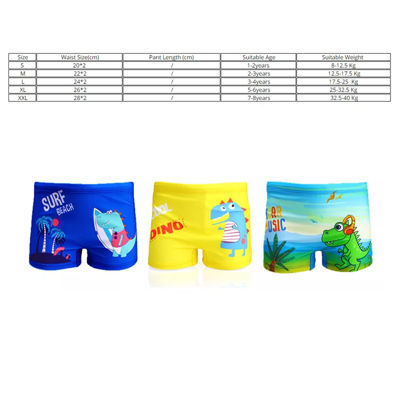 Boys Swimwear Swimming  For Children Boys 2-8years Boys Trunk Summer Beachwear Boys Swimsuit