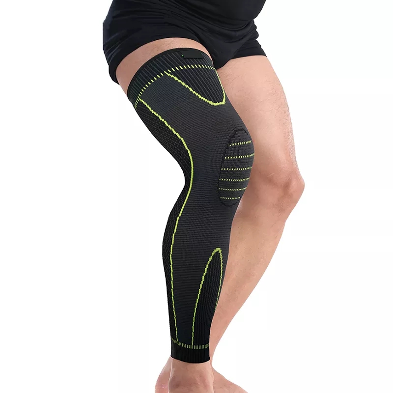 New Elasticity Knee Protector Brace Leg Sleeve Knee Pads Calf Knee Support Brace Protector