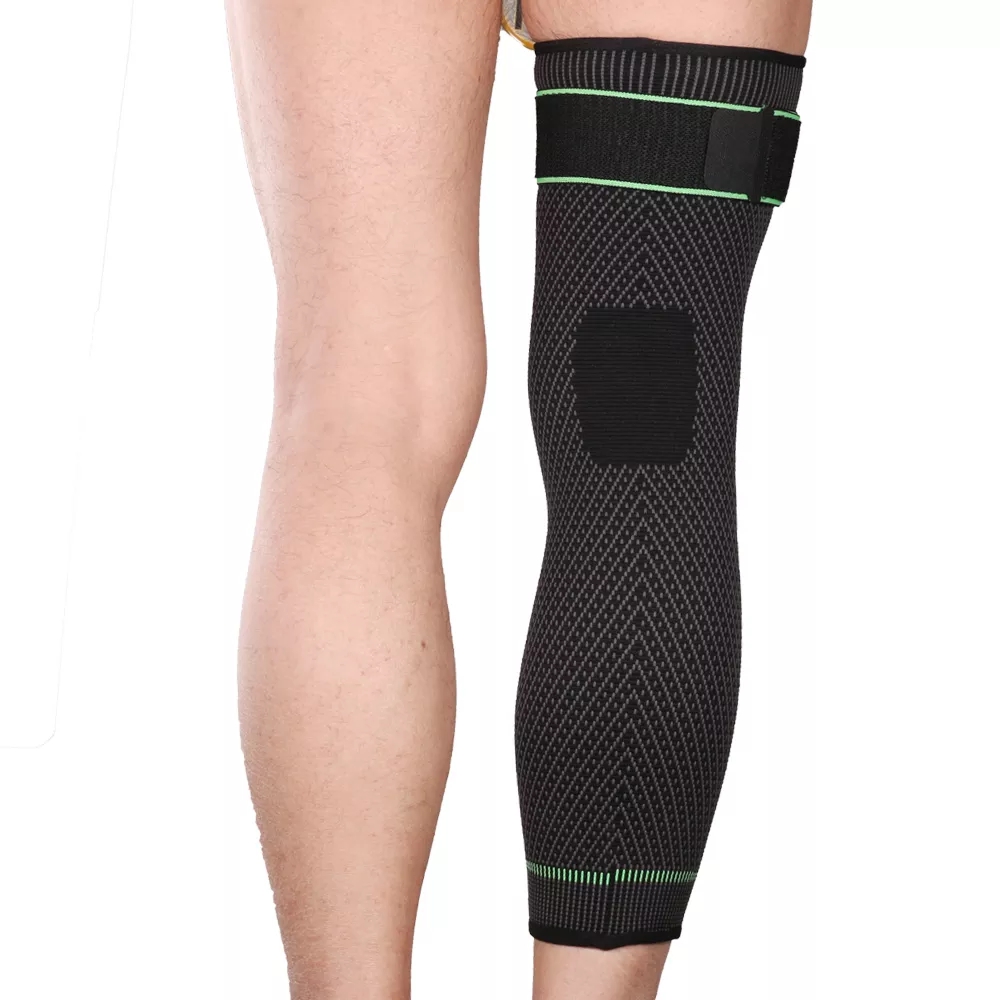 New Elasticity Knee Protector Brace Leg Sleeve Knee Pads Calf Knee Support Brace Protector