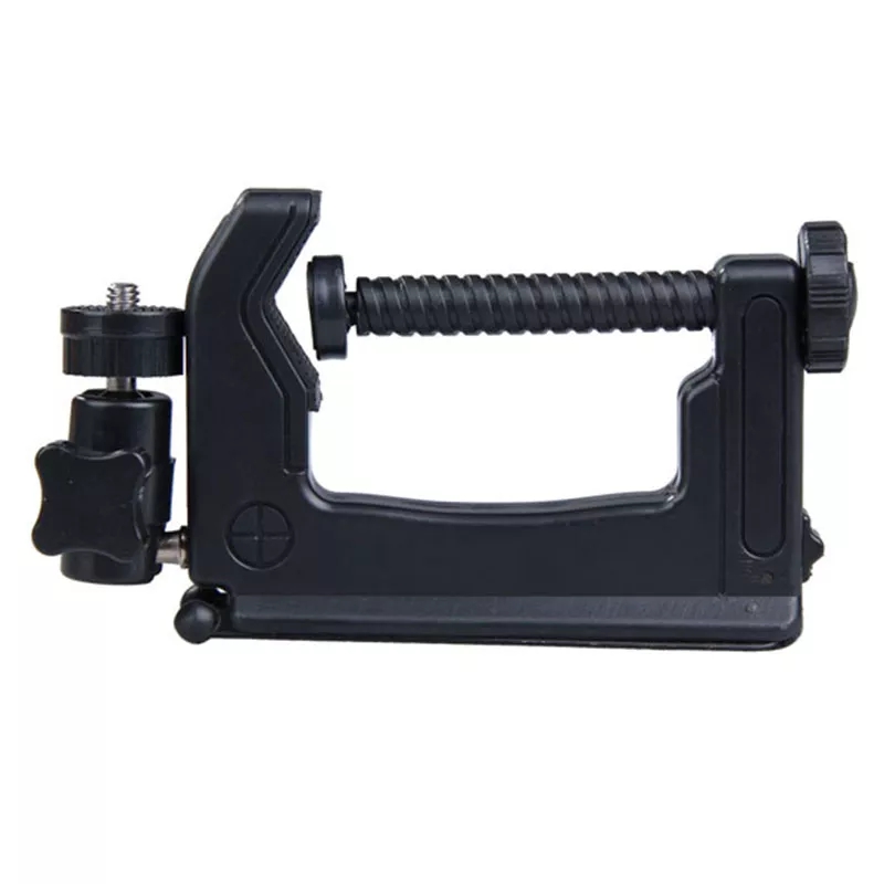 Outdoor Portable Mini Swiveling C-Clamp Camera Tripod Stand for Camera Camcorder DSLR QJY99