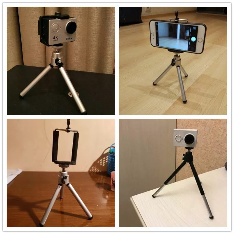 New Outdoor Flexible Mini Camera Tripod Phone Holder Tripod Stand Mount
