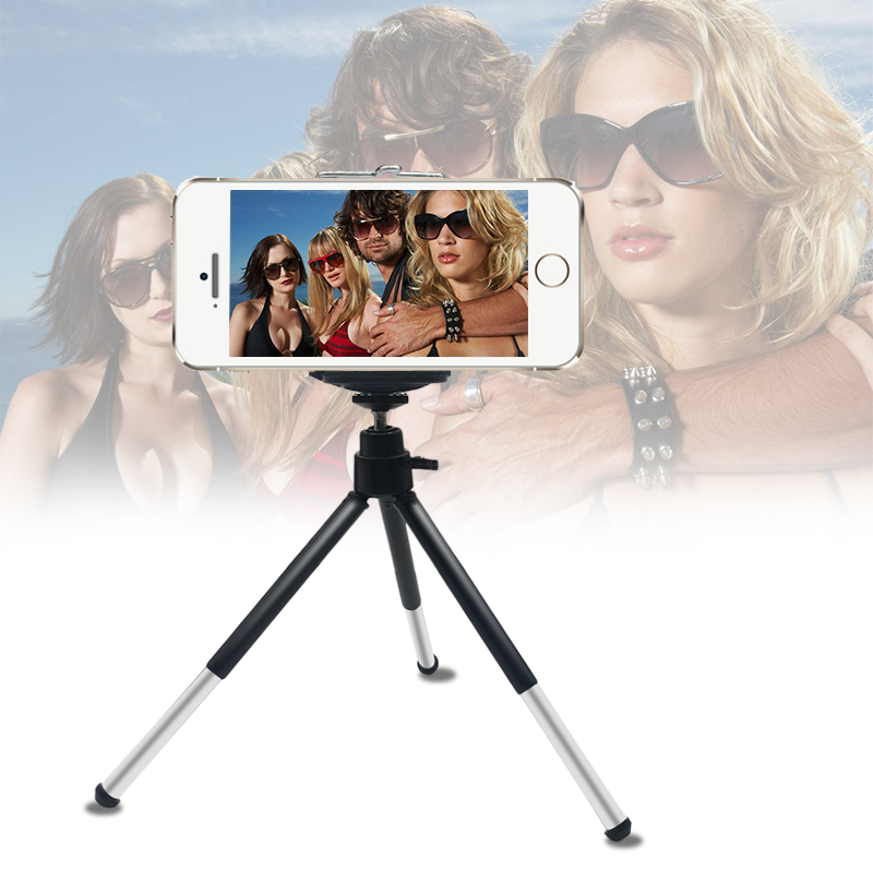 New Outdoor Flexible Mini Camera Tripod Phone Holder Tripod Stand Mount