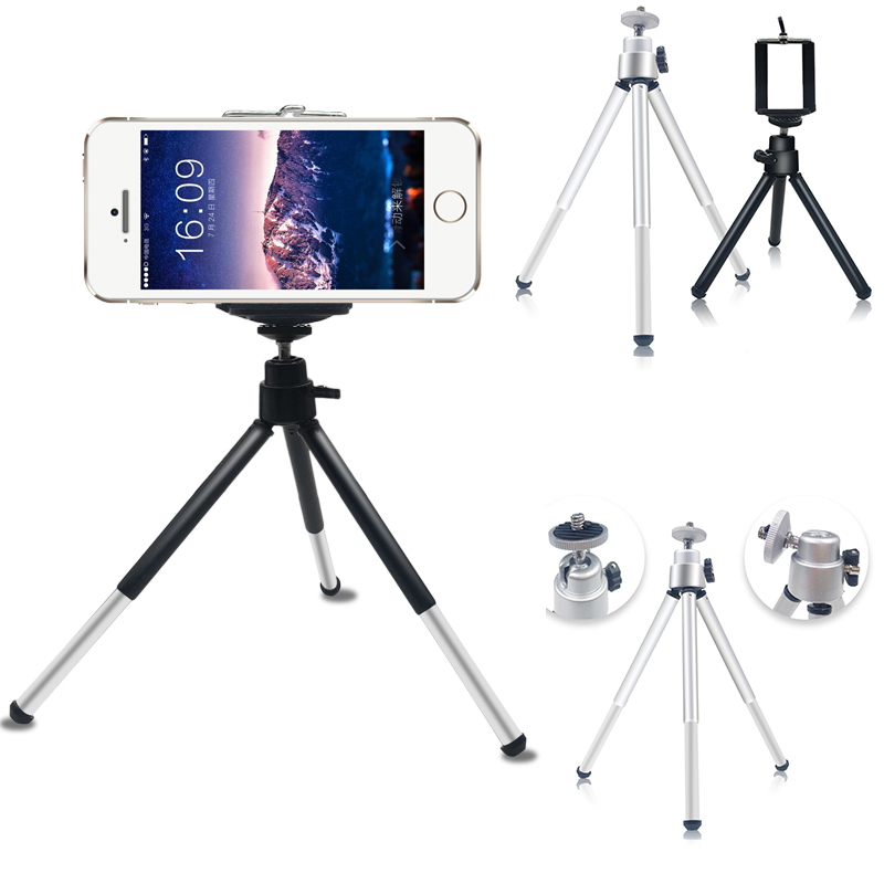 New Outdoor Flexible Mini Camera Tripod Phone Holder Tripod Stand Mount