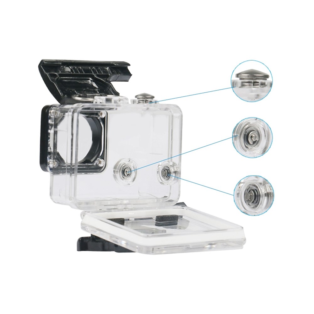 Outdoor Swimming Underwater Diving Protective Cover Waterproof Housing Case for Gopro Hero 3+ / 4