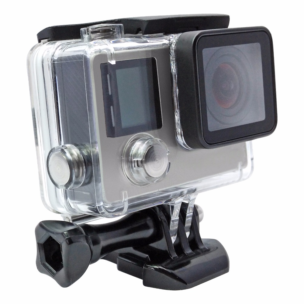 Outdoor Swimming Underwater Diving Protective Cover Waterproof Housing Case for Gopro Hero 3+ / 4