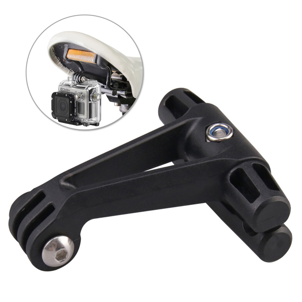 New Bicycle Saddle Rail Seat Lock Practical Clip Mount Stabilizer For All Go Prol Camera Rear Seat Light Rack
