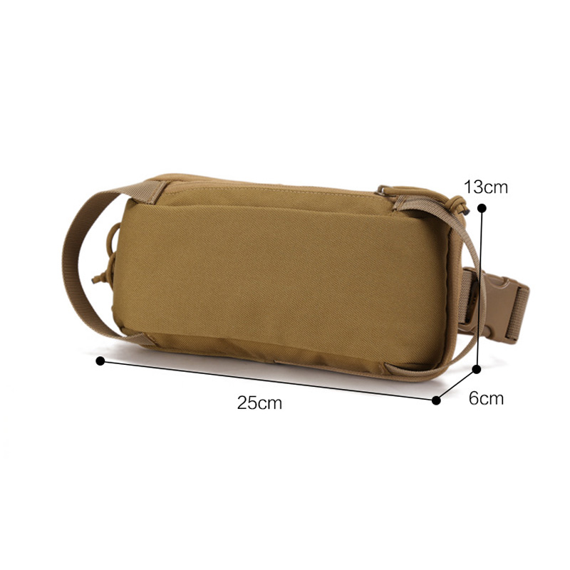 Outdoor Shoulder Bag Belt Waist Pack  Outdoor Sports Travel Wallet Phone Holder Case Pouch Chest Bag
