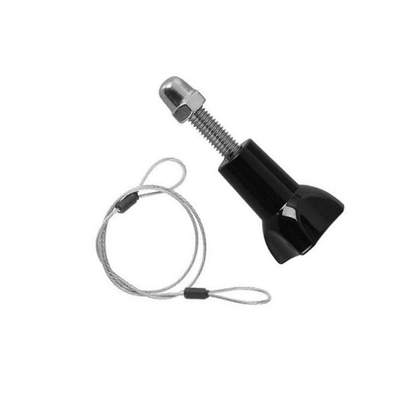 New Outdoor Stainless Steel Lanyard Tether Kit for Camera Surfing/Skiing/Skateboarding/idRing Bicycle/ Motorcycle