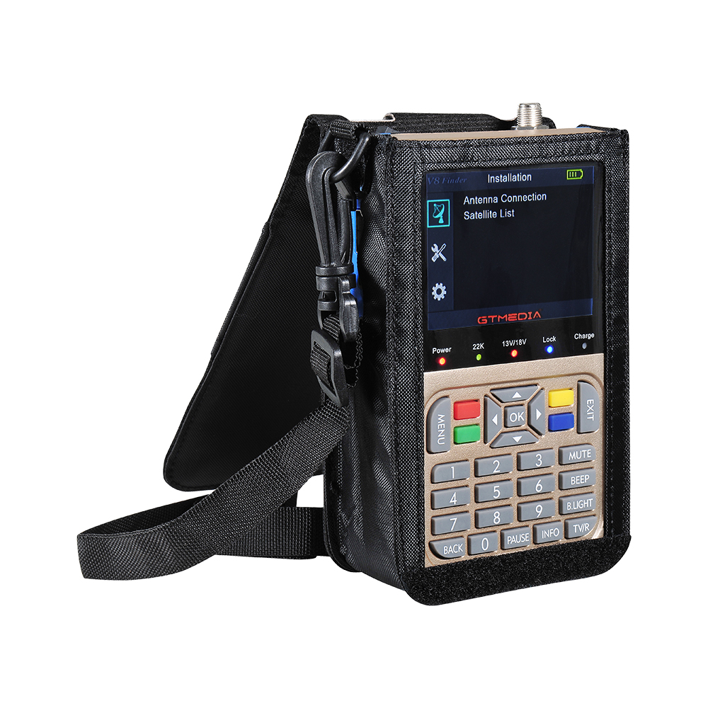Digital Satellite Finder GTMEDIA V8 Finder  Meter V-73 HD  DVB-S2/S2X 3.5inch HD LCD Screen