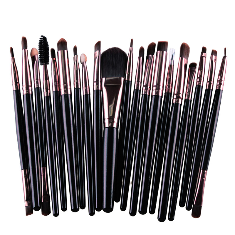 20 Pieces Makeup Brush Set Professional Face Cosmetics Blending Brush Tool