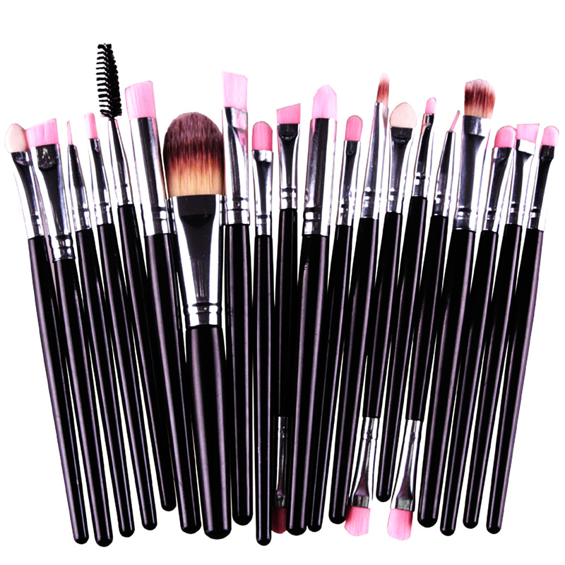 20 Pieces Makeup Brush Set Professional Face Cosmetics Blending Brush Tool