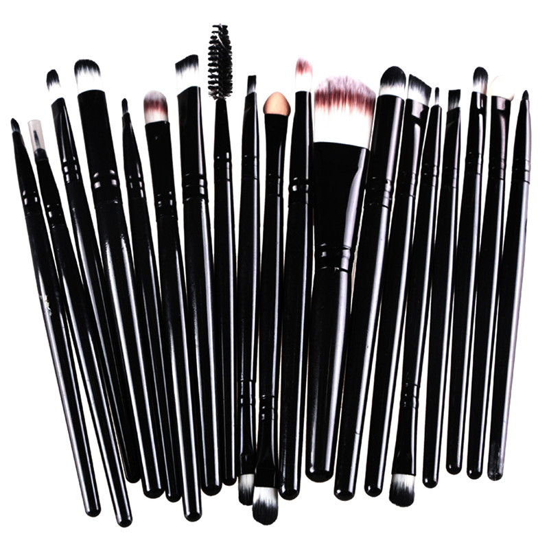 20 Pieces Makeup Brush Set Professional Face Cosmetics Blending Brush Tool