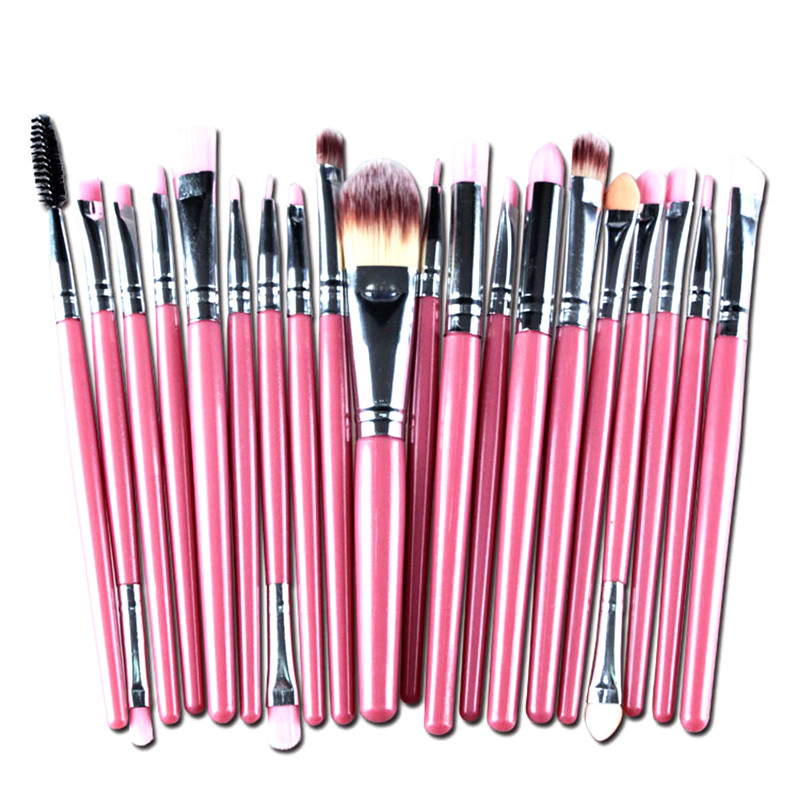 20 Pieces Makeup Brush Set Professional Face Cosmetics Blending Brush Tool