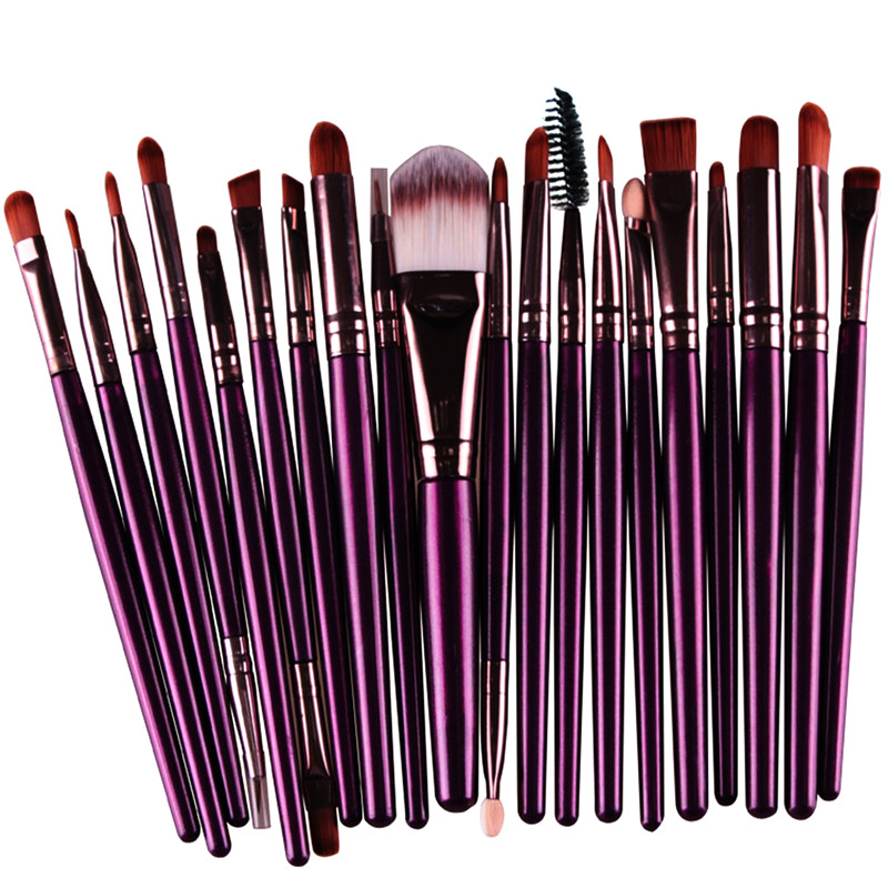 20 Pieces Makeup Brush Set Professional Face Cosmetics Blending Brush Tool