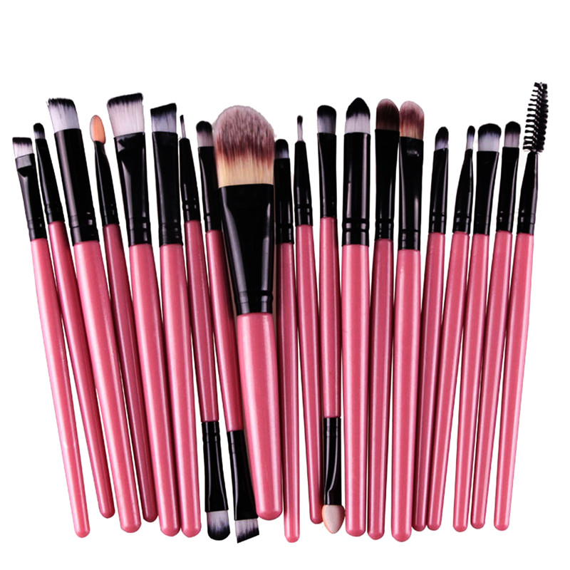 20 Pieces Makeup Brush Set Professional Face Cosmetics Blending Brush Tool