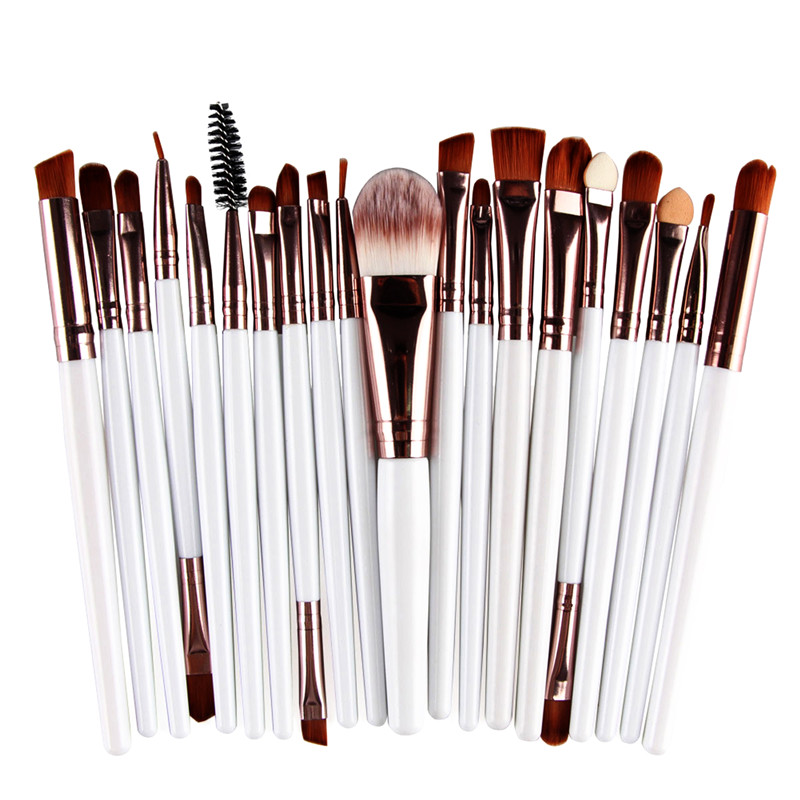 20 Pieces Makeup Brush Set Professional Face Cosmetics Blending Brush Tool