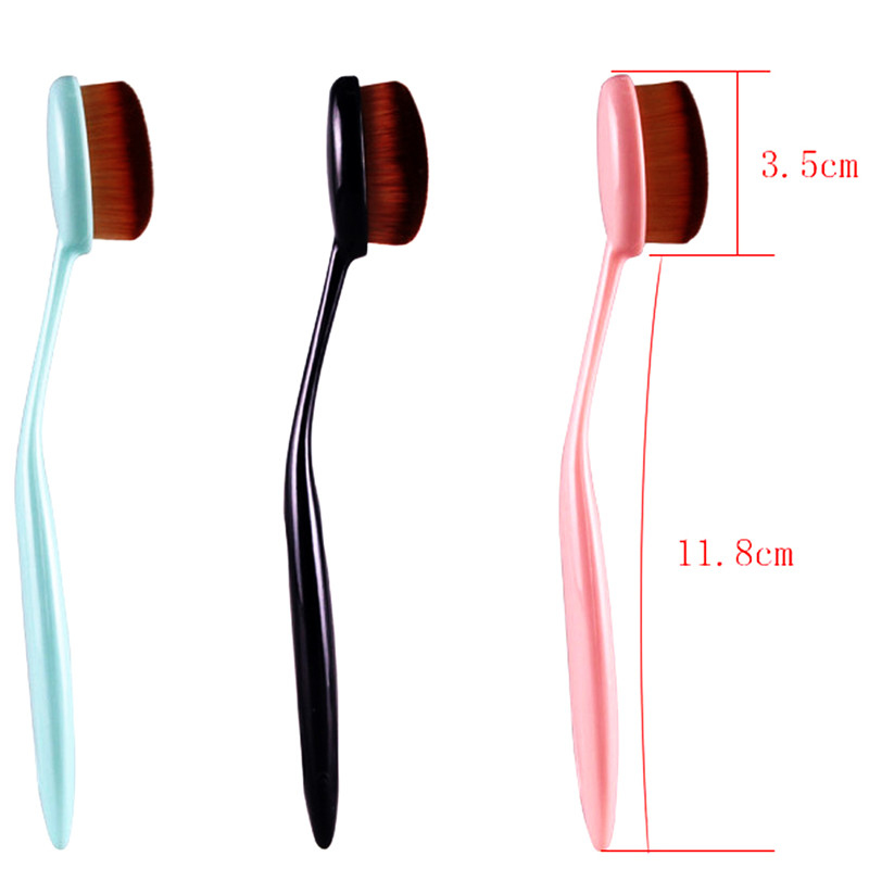 Makeup Brush Cosmetic Foundation Cream Powder Blush Makeup Tool