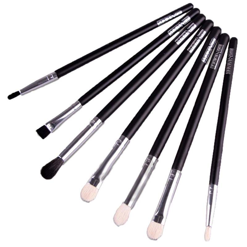 7pcs Makeup Brush Set Eye Shadows Eyebrow Eyeliner Face Make Up Tool Kit