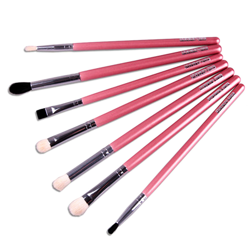 7pcs Makeup Brush Set Eye Shadows Eyebrow Eyeliner Face Make Up Tool Kit
