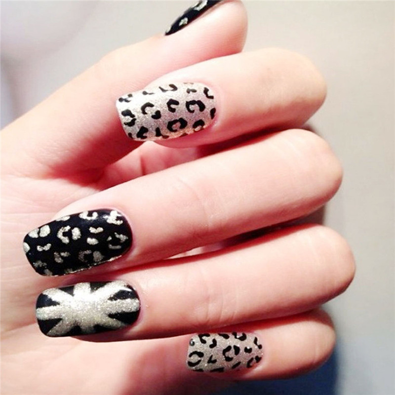 Beauty Nail Sticker Set Full Tip Decals DIY Tattoos Nail Art Decoration