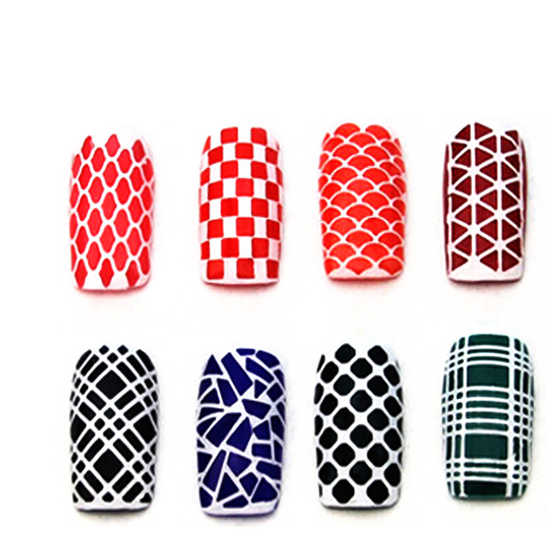 Beauty Nail Sticker Set Full Tip Decals DIY Tattoos Nail Art Decoration
