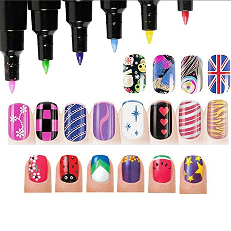 Nail Art DIY Decoration Nail Polish Pen Set Nail Beauty Tools Paint Pens
