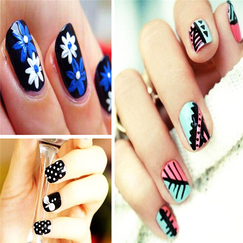 Nail Art DIY Decoration Nail Polish Pen Set Nail Beauty Tools Paint Pens