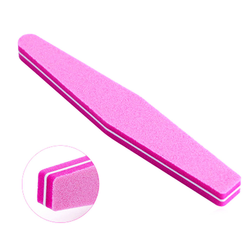 Professional Double Sided Nail Files Emery Board Grit Manicure Pedicure