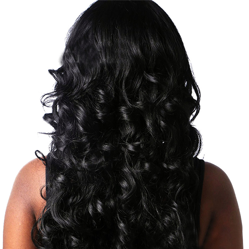 Long Wave Wigs Synthetic Lace Front Wig Three Color Wavy Wig for Women