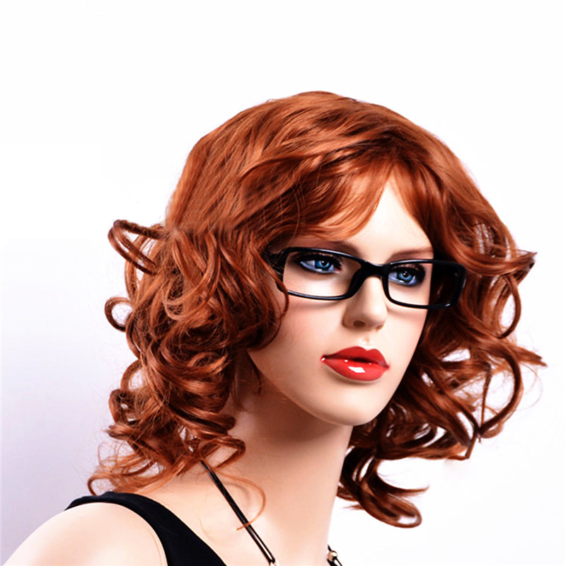 Long Wave Wigs Synthetic Lace Front Wig Two Color Wavy Wig for Women