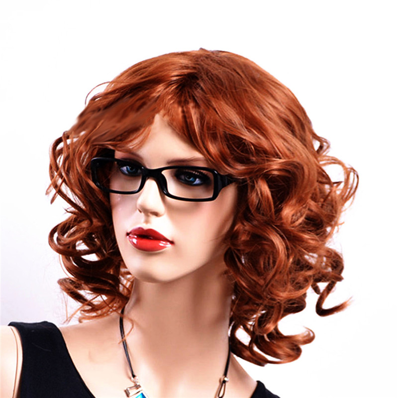 Long Wave Wigs Synthetic Lace Front Wig Two Color Wavy Wig for Women