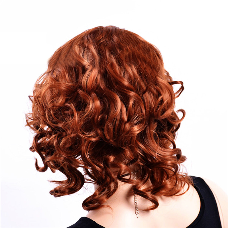 Long Wave Wigs Synthetic Lace Front Wig Two Color Wavy Wig for Women