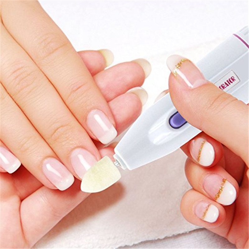 Professional Pen Shape Nail Drill Art File Electric Manicure Set With