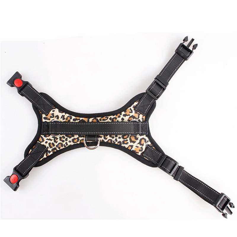 Fashion Dog Soft Adjustable Harness Belt Pet Outdoor Vest Collar Hand Strap
