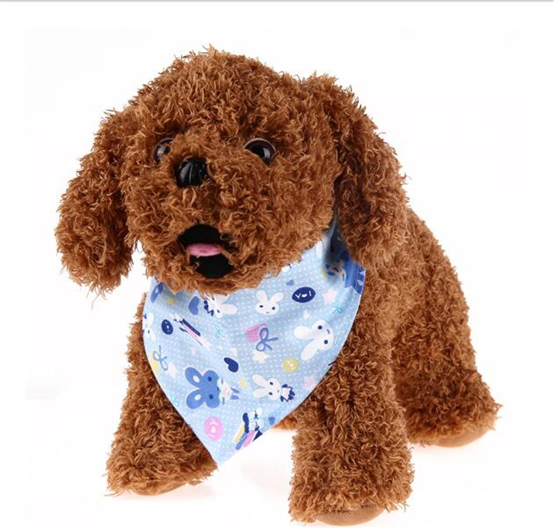 Fashion Adjustable Pet Bib Neck Triangle Scarf Saliva Towel Collar Neckerchief Bandana