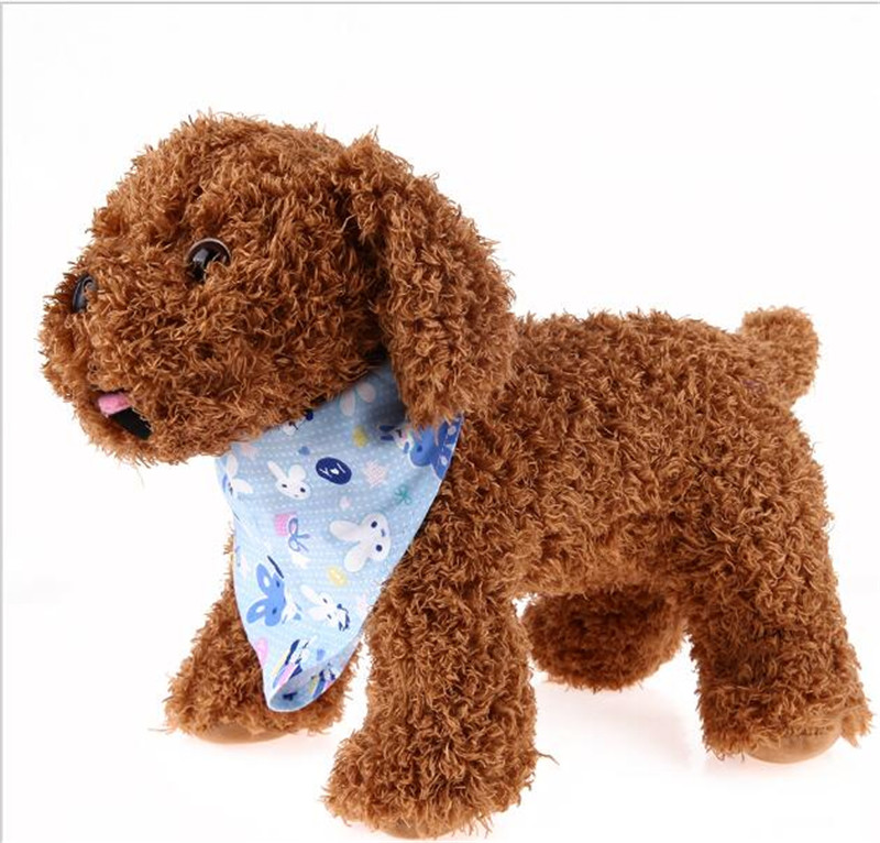 Fashion Adjustable Pet Bib Neck Triangle Scarf Saliva Towel Collar Neckerchief Bandana