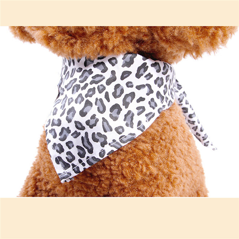 Fashion Adjustable Pet Bib Neck Triangle Scarf Saliva Towel Collar Neckerchief Bandana