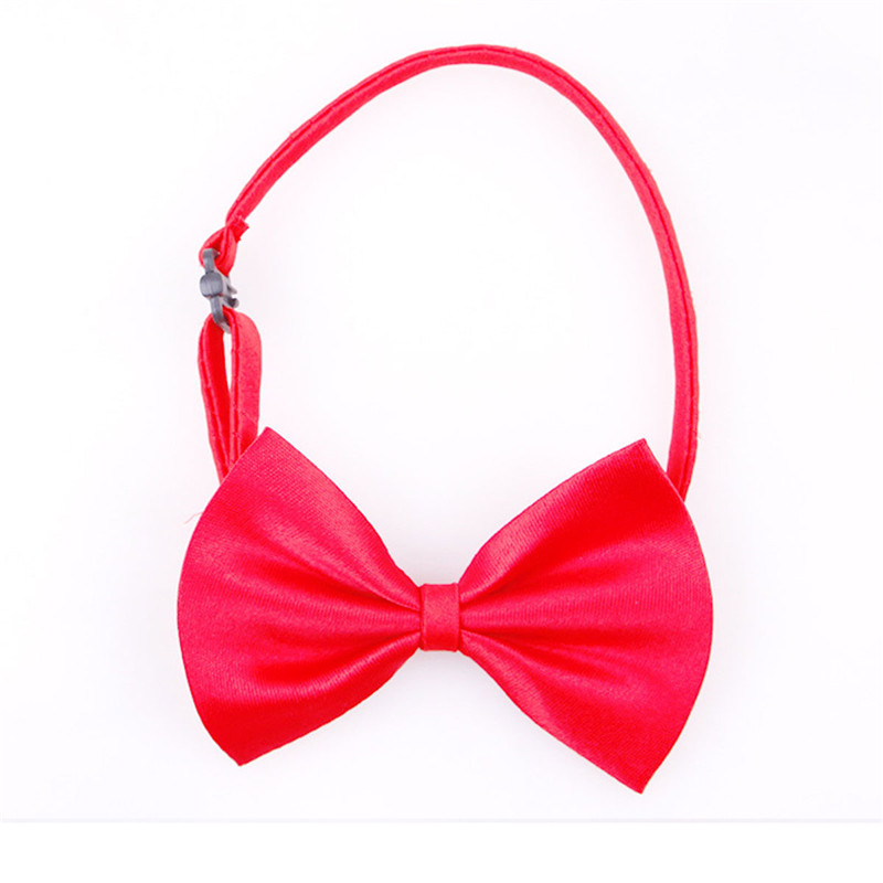 Gentleman Pet Bow Ties Cat/ Dog Tie Adjustable Cat Collar Tie Accessories