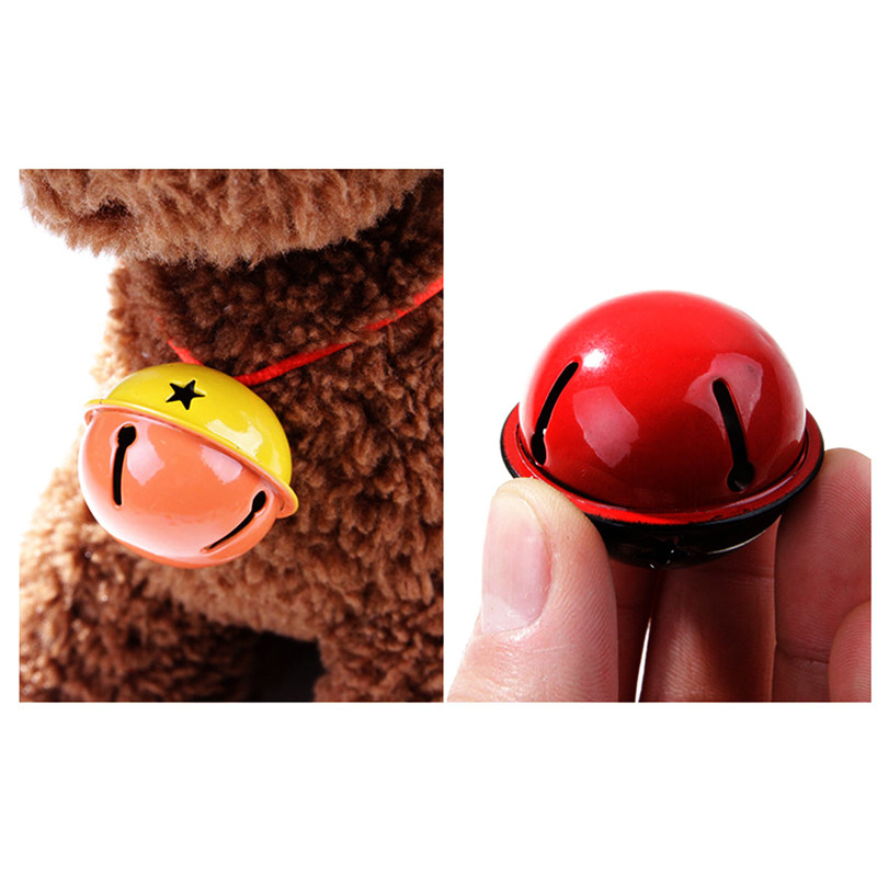 40MM Cute Pet Dog / Cat Maccaron Fight Color Star Empty Bell Pet Supplies