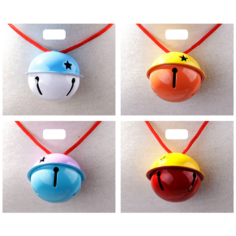 40MM Cute Pet Dog / Cat Maccaron Fight Color Star Empty Bell Pet Supplies