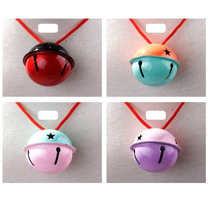40MM Cute Pet Dog / Cat Maccaron Fight Color Star Empty Bell Pet Supplies