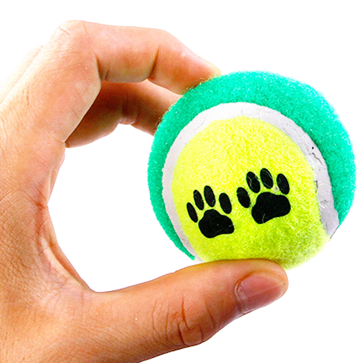 Pet Toy Throwing Tennis Ball Pet Dog Cat Bite Resistant Chew Toy Training Ball