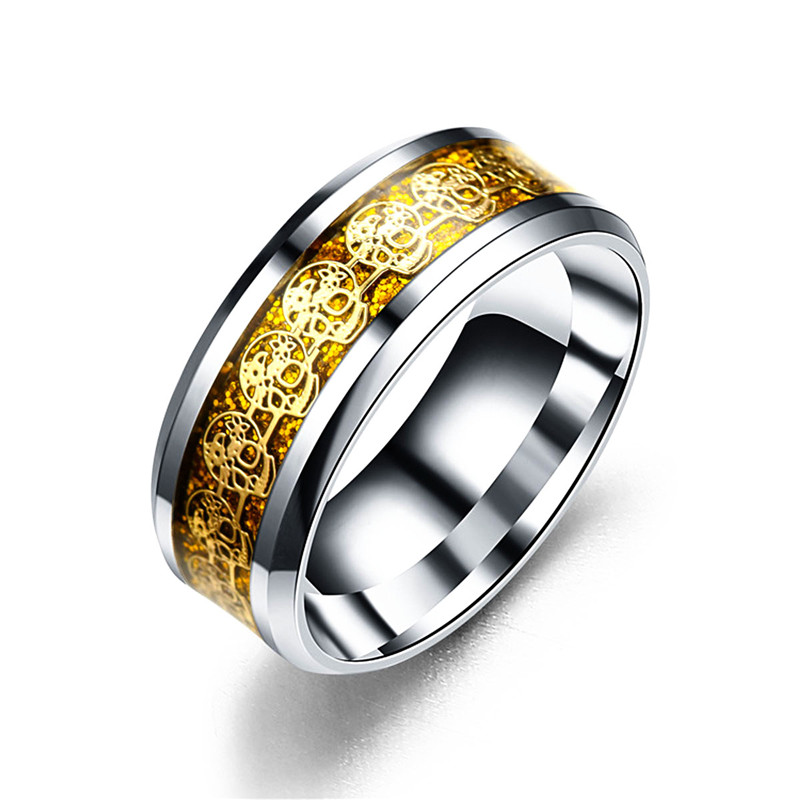 Creative Stainless Steel Skull Rings for Men Women Couple Rings Jewelry