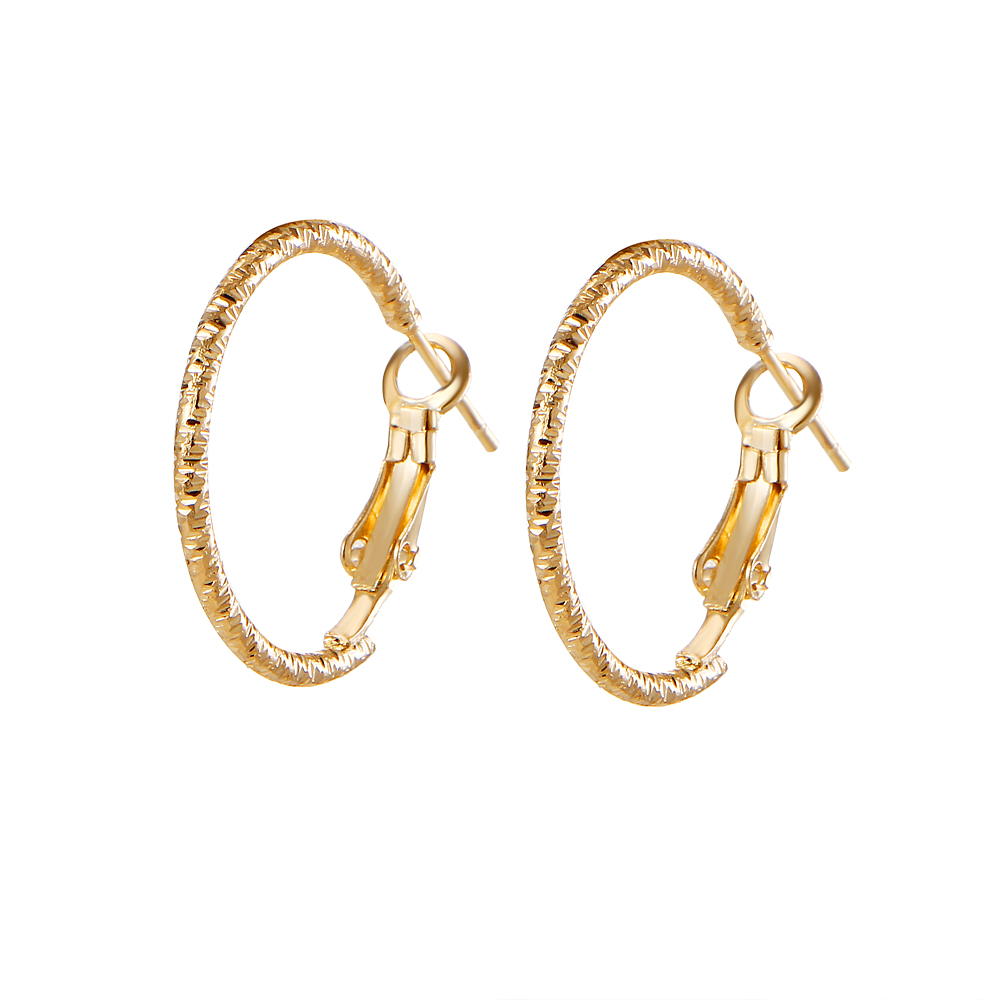 9PC/Set Fashion Women Carved Stainless Steel Full Circle Hoop Earrings Retro Earrings Set