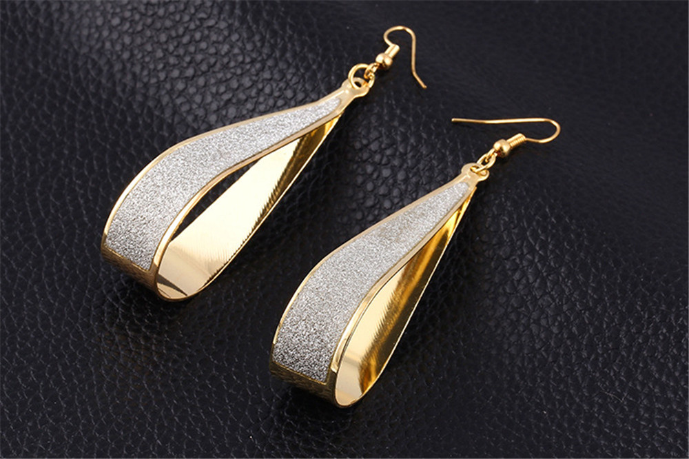 Women Water Drop Earrings Long Earring Jewelry Accessories Vintage Punk Exaggeration Dangle Eardrop
