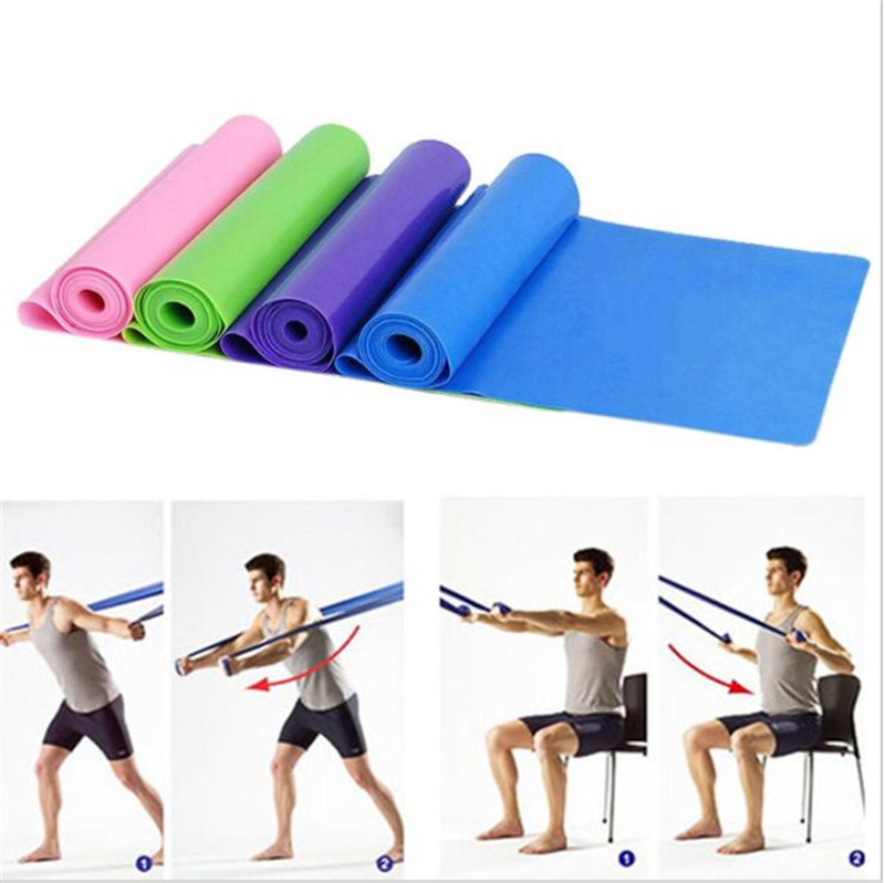 Elastic TPE Latex Rally Belts Exercise Training Rope Yoga Pilates Resistance Fitness Gym Equipment