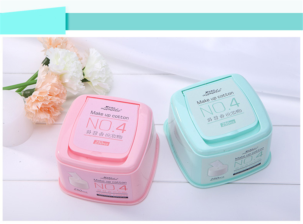 250PCS Soft Face Makeup Cosmetic Cotton Eye Nail Removing Cotton Pads Lint Free