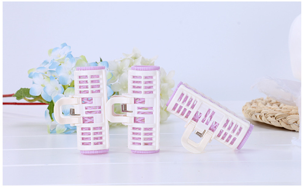 3PCS Plastic DIY Hair Styling Roller Curlers Clips